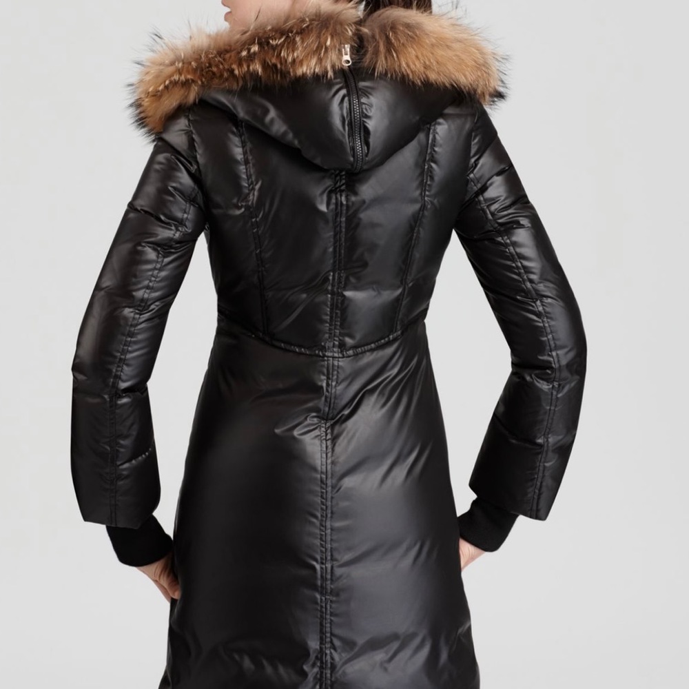 Mackage Liz Winter Puffer Jacket Fur trim Size S